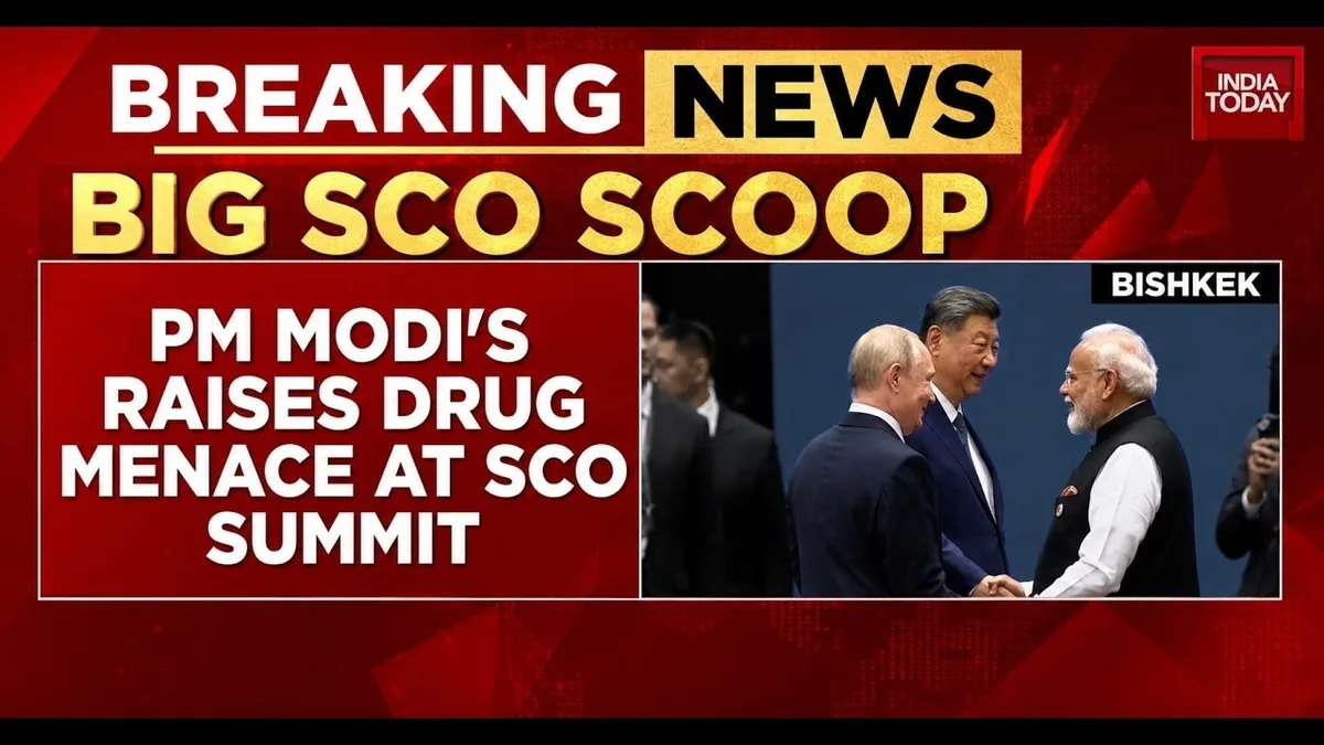 SCO Summit: Tackling Narco-Terrorism, Dismantling Terror Ecosystems And Border Drug Trafficking