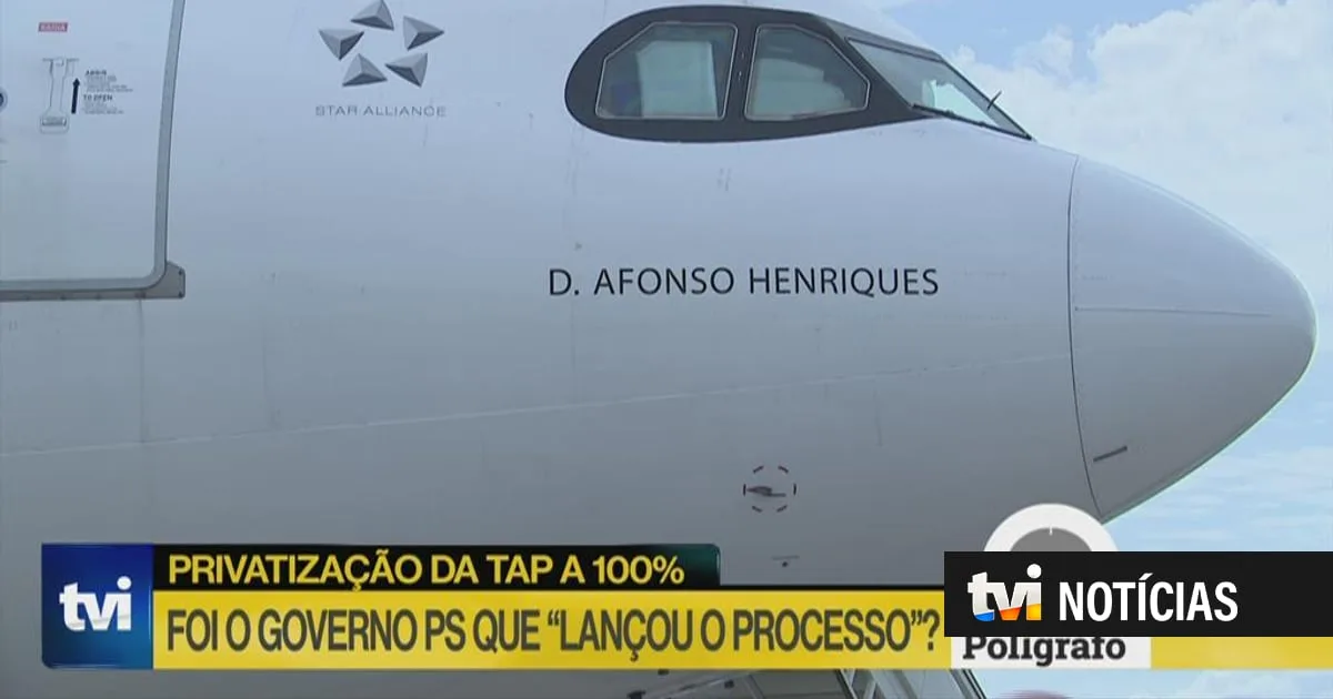 Polígrafo. Foi o PS que lançou o processo de privatização da TAP?