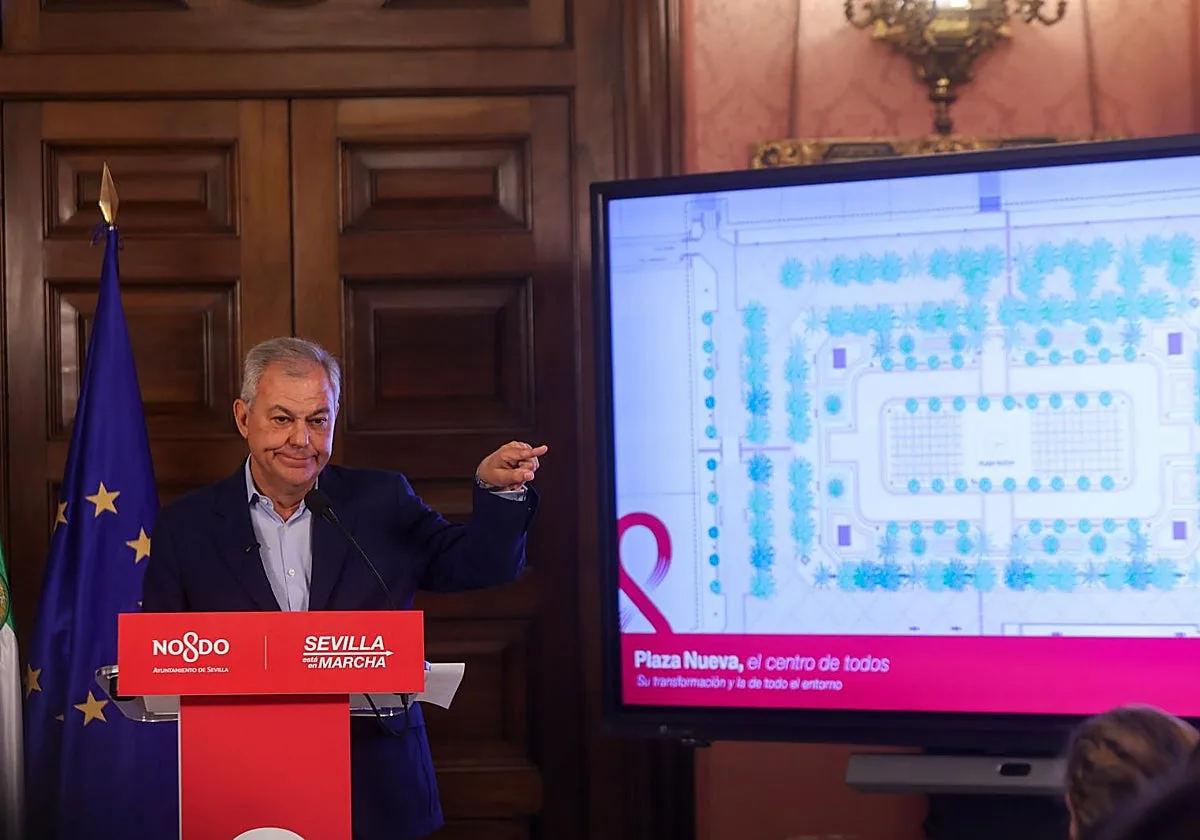 Los negocios que pongan veladores en la Plaza Nueva pagarán las nuevas pérgolas