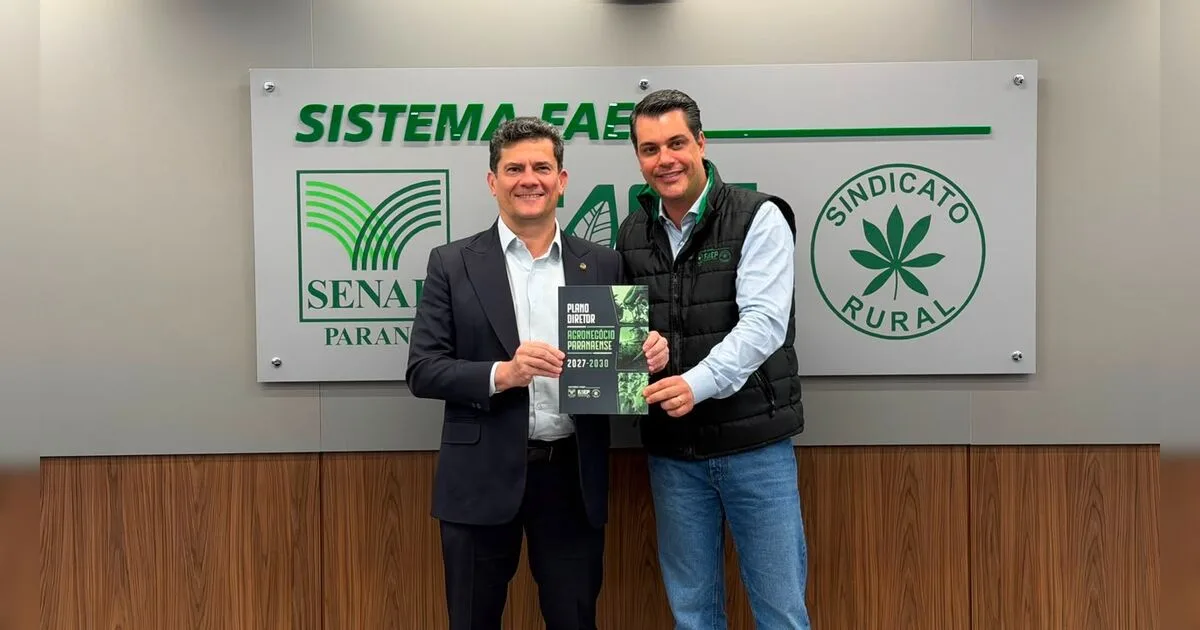 Moro recebe Plano da Faep com mais de 360 propostas para o agro paranaense