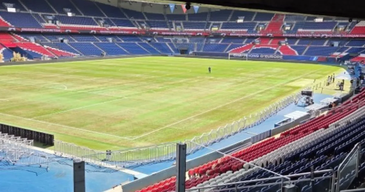 El papelón del PSG: no tiene el césped en condiciones y deberá pagar una multa de 150.000 euros