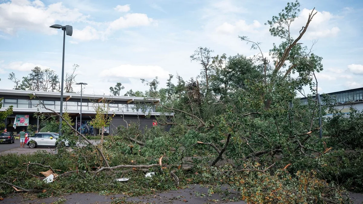 Unwetterschäden: Nach Unwetter vergangene Woche – DWD bestätigt Tornado