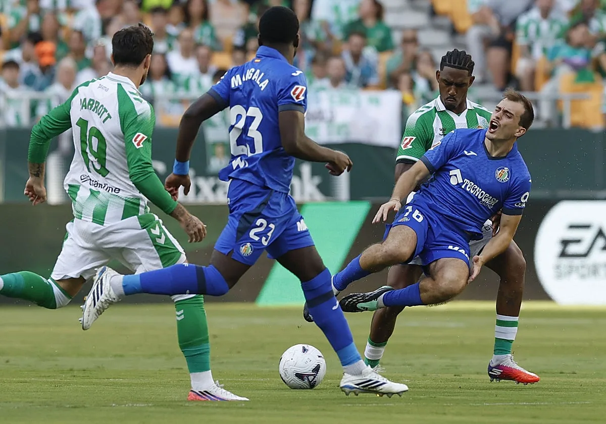 Betis - Getafe, las estadísticas del partido