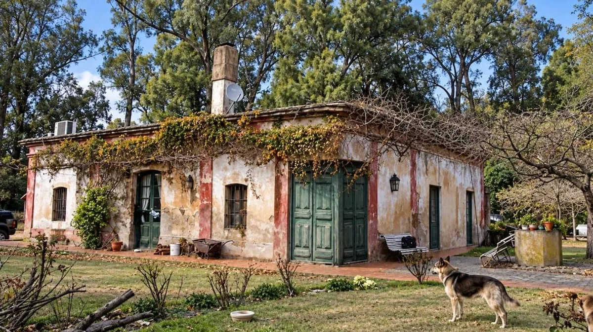 En 1824, una familia compró una estancia cerca de Luján donde escribió Esteban Echeverría y hoy se conservan 40.000 libros