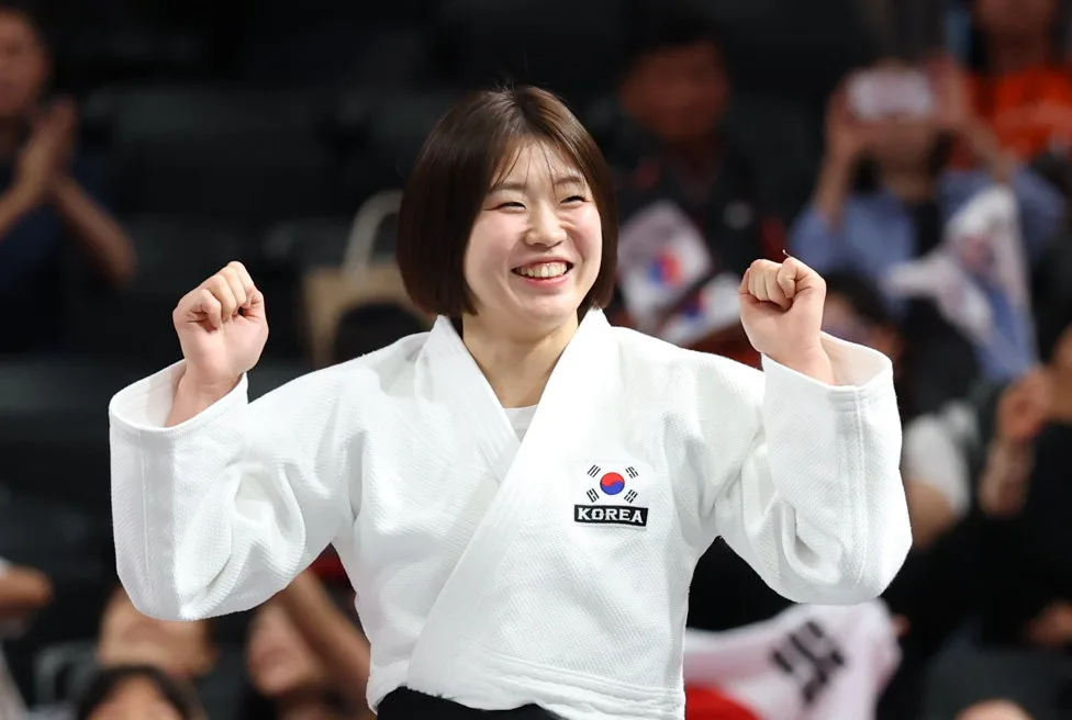 ‘아시안게임 금메달’ 유도 허미미, 전국체전 57㎏급 우승…5연패