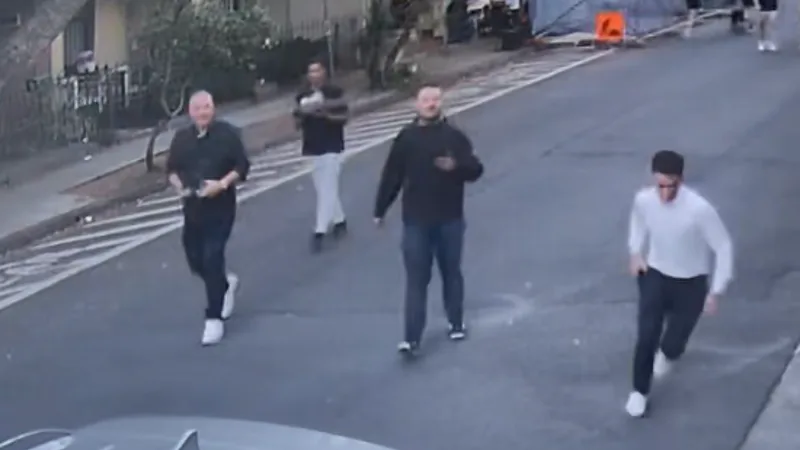 Police probing alleged Nazi salute on popular Newtown street