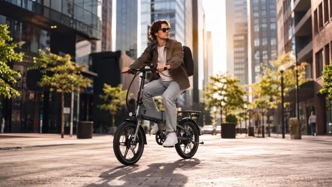 Bicicleta elétrica no precinho: modelo dobrável cai para R$ 2 mil em oferta com cupom