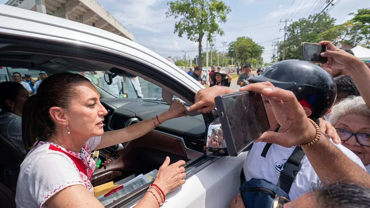 Sheinbaum descarta llamada telefónica con Donald Trump luego de un retraso de dos horas en Campeche