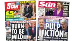The Papers: 'Burn to be mild' and 'Pulp fiction'