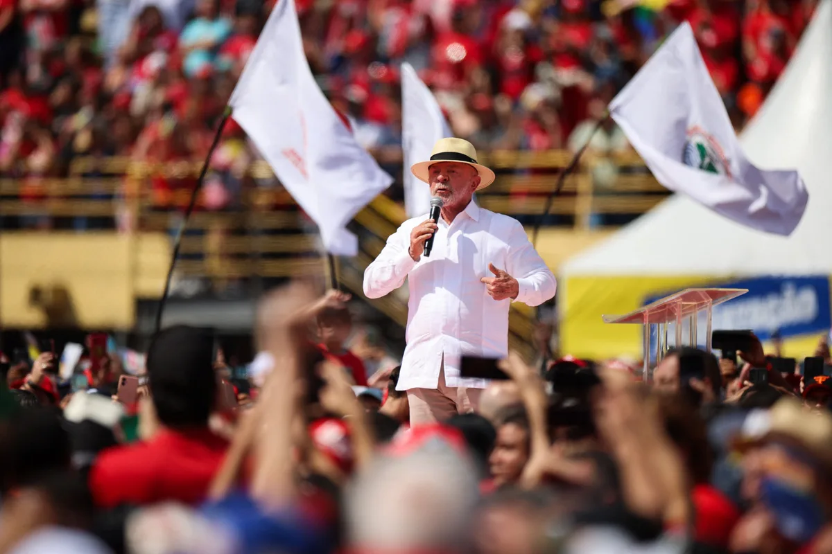 Lula faz primeiro evento de campanha à reeleição no berço político do PT, em São Paulo