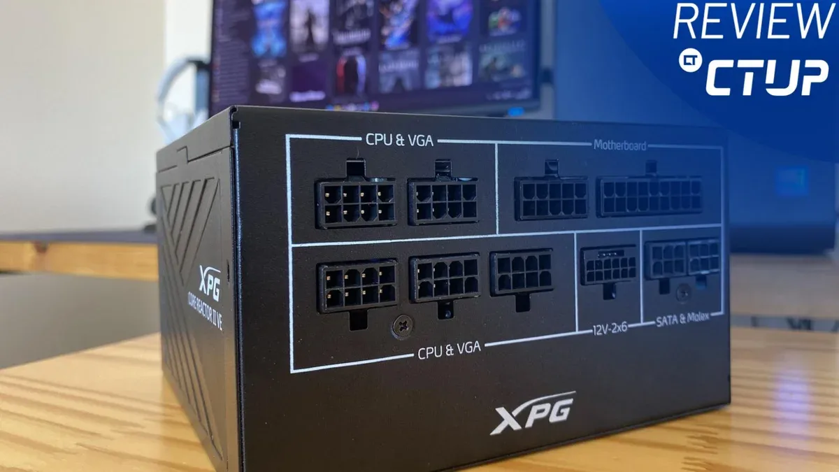 Review fonte XPG Core Reactor II VE | Potência e qualidade a um preço acessível