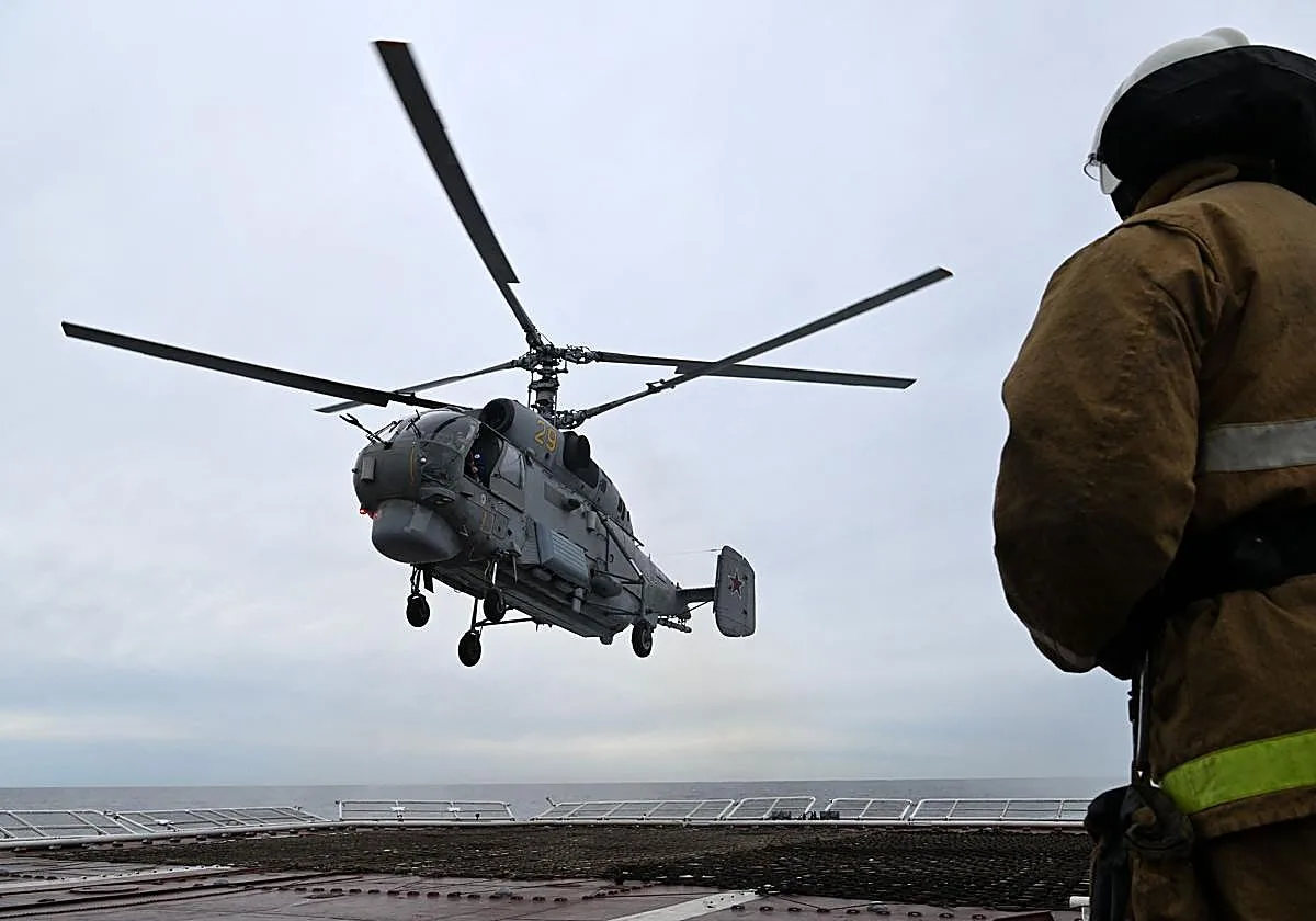 Un helicóptero ruso entra en el espacio aéreo polaco