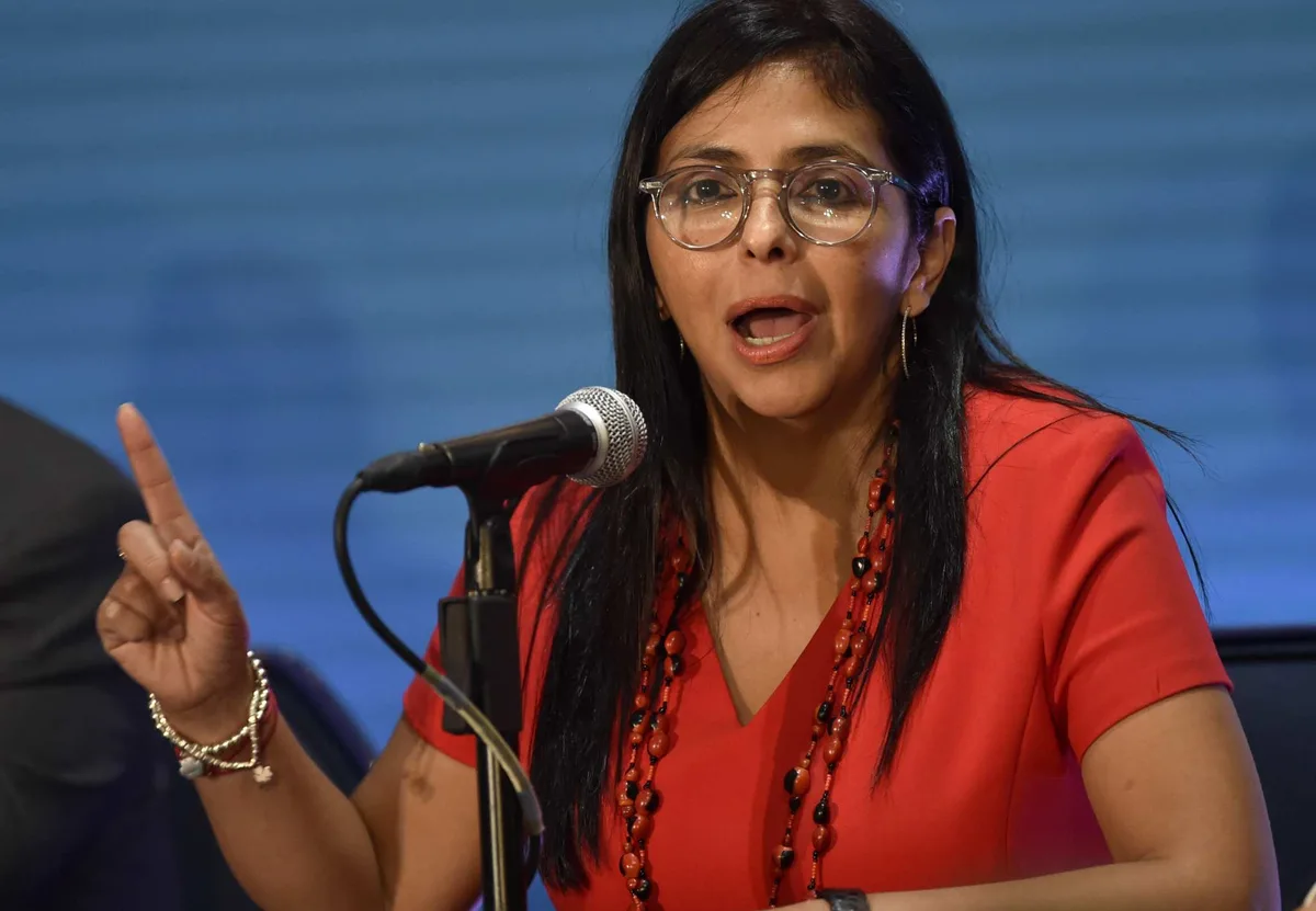 Delcy Rodríguez dice que sí habrá elecciones... pero cuando Venezuela ‘esté preparada’
