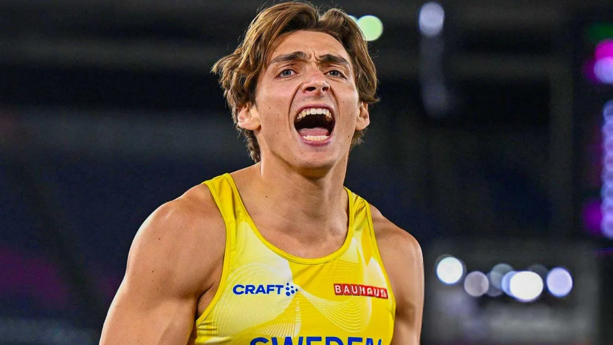 Mondo Duplantis enjoys lakeside pole vault win, falls short of world record