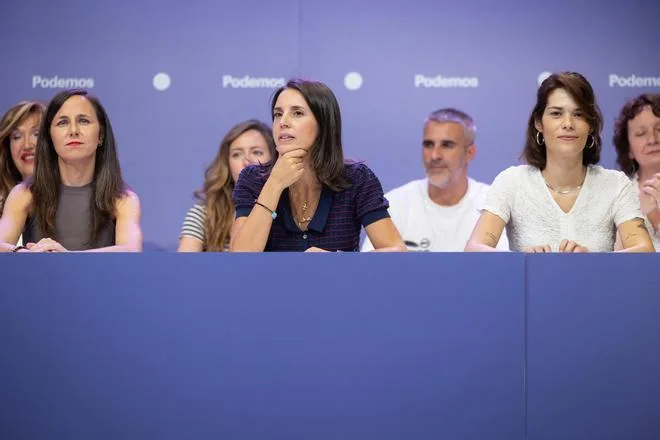 Irene Montero pide "disculpas por el espectáculo" pero cree "valioso" el acuerdo con ERC
