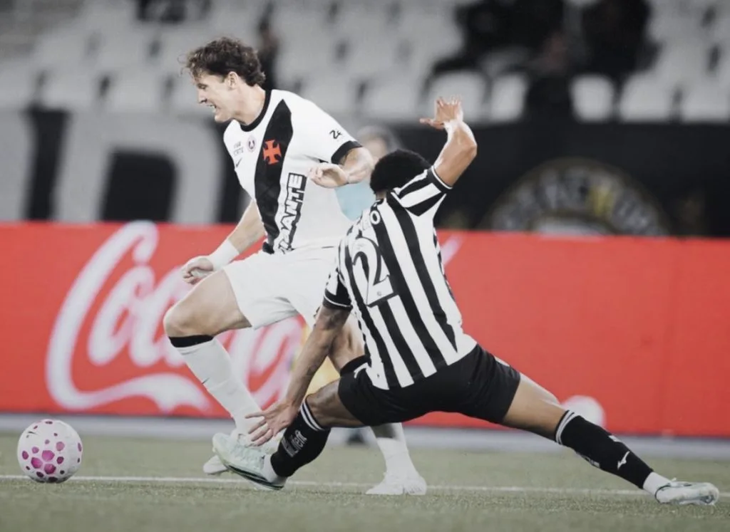 Vasco tem boa atuação e vence o Botafogo pelo Brasileirão