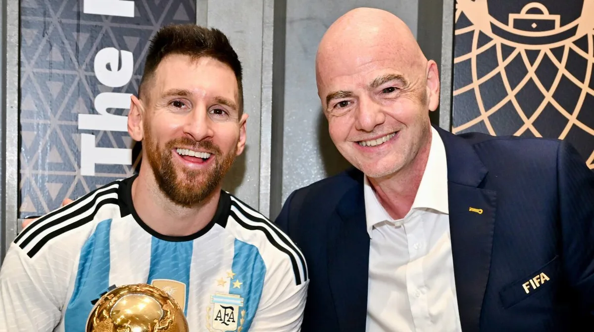 El presidente de la FIFA le mandó un mensaje a Lionel Messi por su retiro de la Selección: “Tu carrera redefinió nuestro deporte”