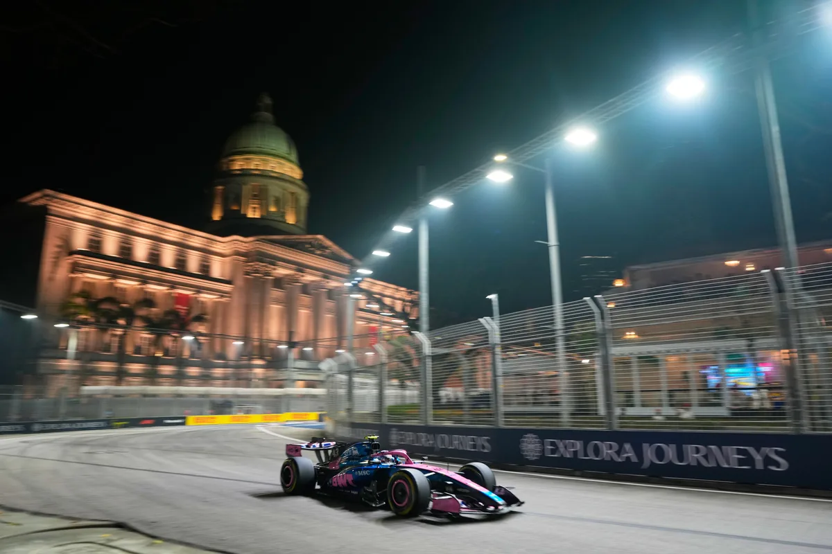 Colapinto sacó a relucir todo su potencial y espera sumar en la sprint de Singapur
