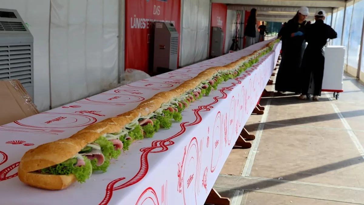Weltrekordversuch in Bremen - Fischbrötchen soll alle Rekorde knacken