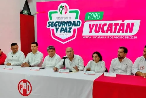 Exgobernadores del PRI acusan debilidad institucional frente al crimen organizado; piden fortalecer policías y fiscalías