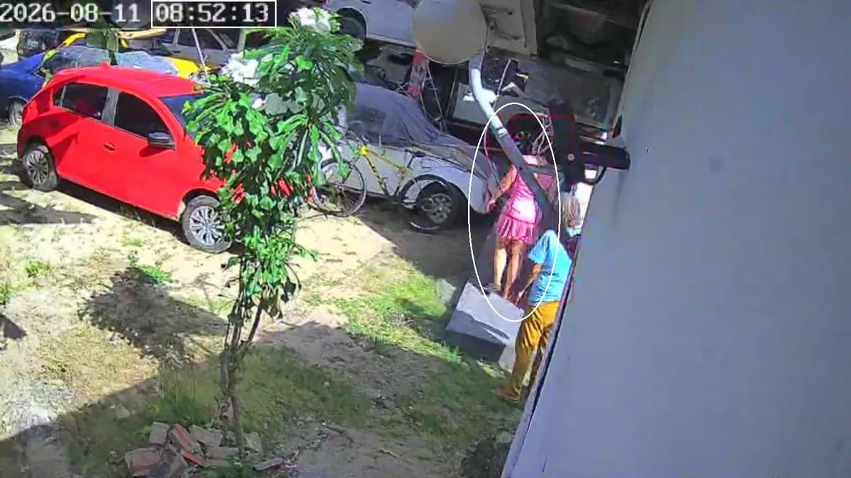 PM presa por envolvimento na morte de policial foi filmada na oficina do marido no momento em que dizia estar amarrada