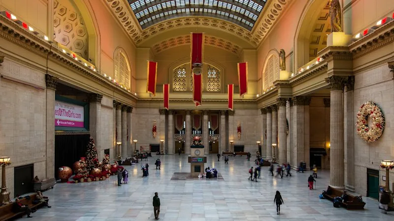 When it comes to US train travel, this station is the jewel in the crown