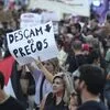 Polícia retira tendas de manifestantes acampados no Porto em protesto pela habitação