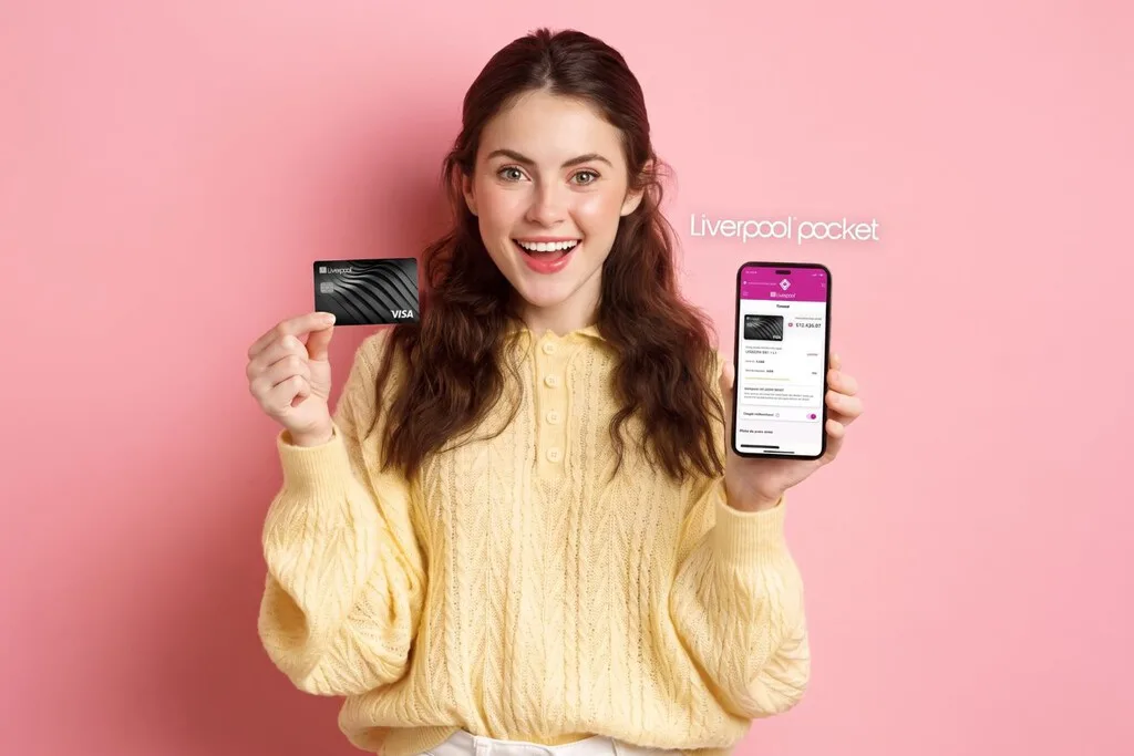 Liverpool ya puede guardar tu dinero y te ofrece 7% de rendimiento y hasta cashback en su tienda