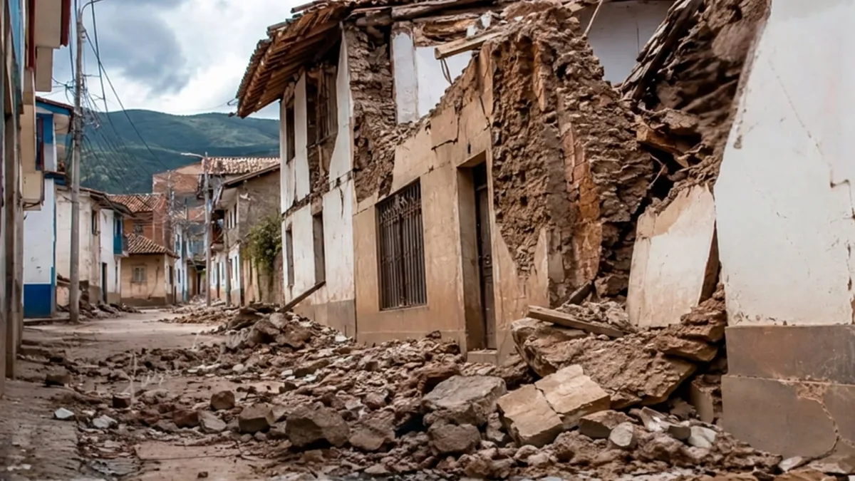 Sismo de magnitud 7.2 en Ayacucho dejó tres heridos y daños en más de 40 viviendas, tres colegios y seis centros de salud