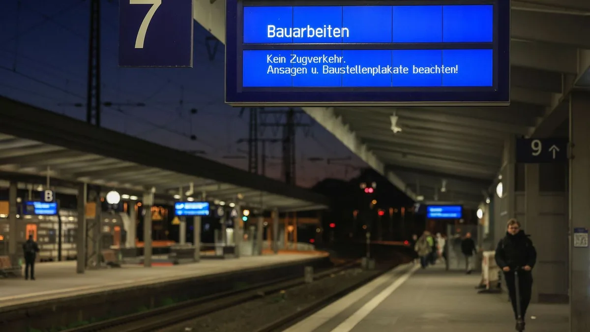 Neue Sperrungen: Bahn baut im Herbst auf Hauptstrecke im Ruhrgebiet