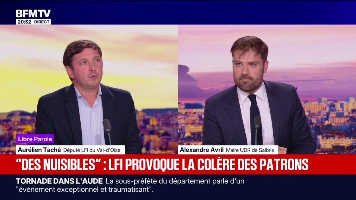 "La richesse est produite par les travailleurs", déclare Aurélien Taché, député LFI