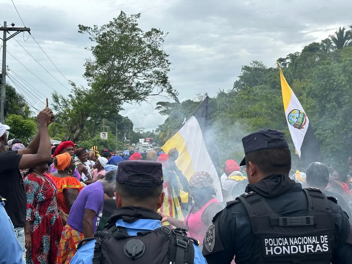 Denuncian represión policial contra garífunas en Cayos Cochinos Honduras por protesta vinculada a sentencia de la Corte IDH