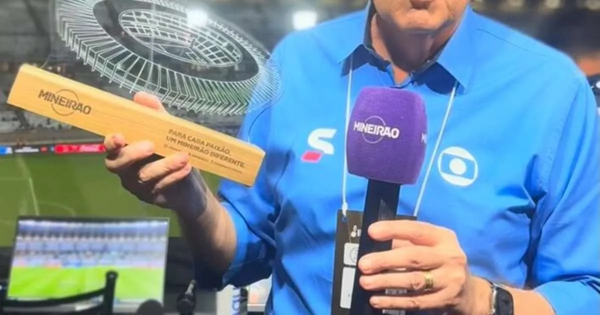 Luis Roberto é homenageado pela Globo em seu retorno às transmissões: 'Ninguém soltou a minha mão'