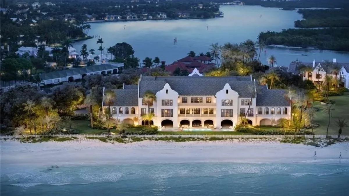Naples estate returns at $195 million after $100 million price cut