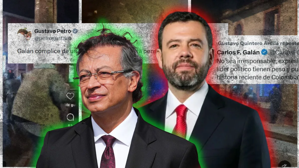 El alcalde Carlos Fernando Galán rechazó la acusación "cómplice de genocidio" de Petro tras la protesta propalestina en Bogotá