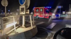 Bus hits train stopped on French side of Channel Tunnel, with 19 injured