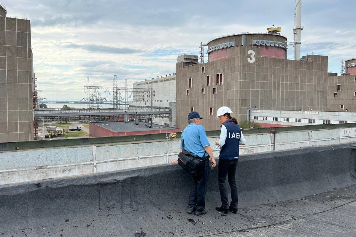 Rusia acusa a Ucrania de poner en riesgo la seguridad nuclear y de suspender la visita del OIEA a Zaporiyia