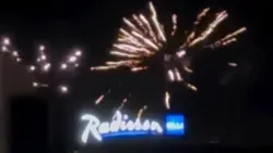 VÍDEO: fogo de artifício perturba a noite do Bayern na Noruega