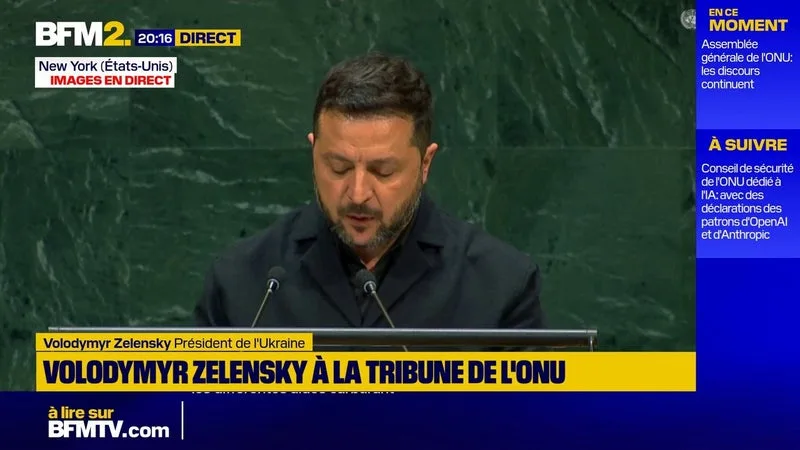 Volodymyr Zelensky alerte sur l’essor de l’IA qui pourrait "décider de la situation sur le champ de bataille"