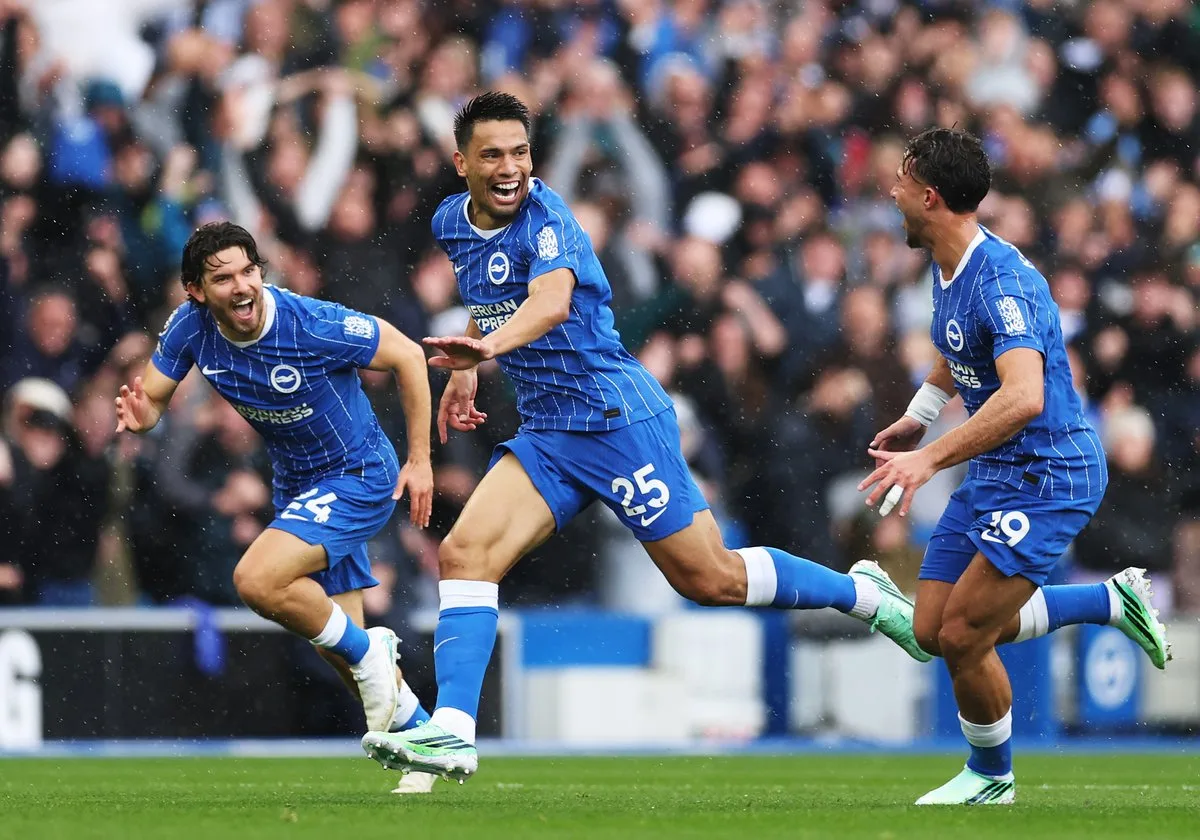 Brighton 5-0 Crystal Palace: Diego Gomez scores sensational goal in thumping win over rivals