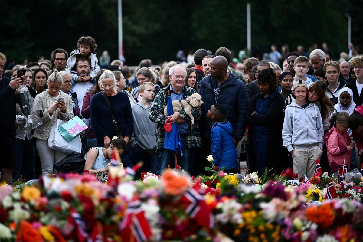 King Harald V death: Tens of thousands mourn as Norway enters a new royal era