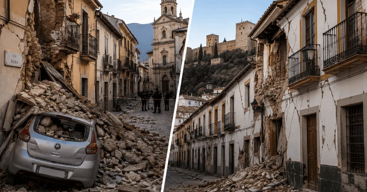“Terremotos na Itália e Espanha abalam regiões neste sábado (15)”