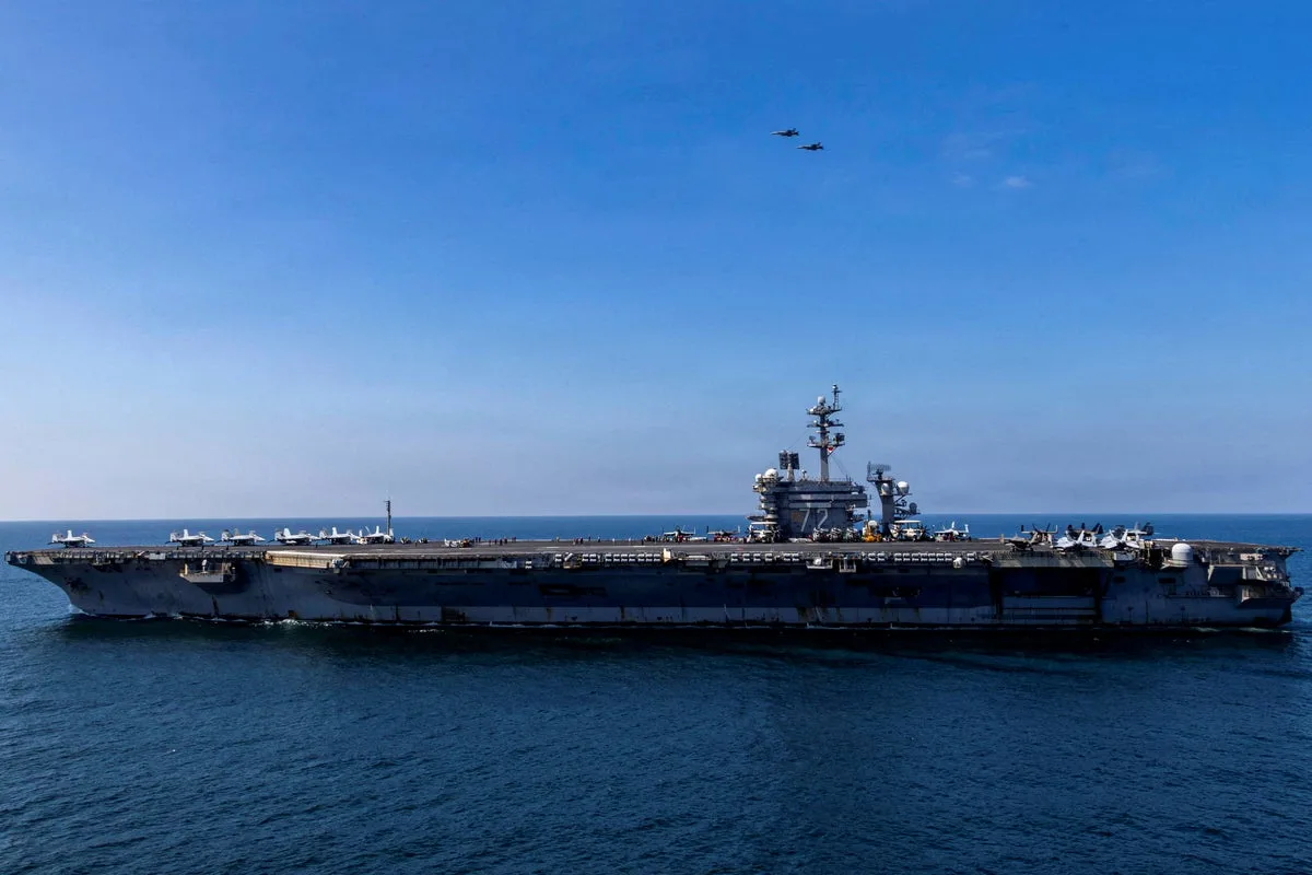USS Abraham Lincoln docks in notorious Thailand resort after more than 200 days at sea