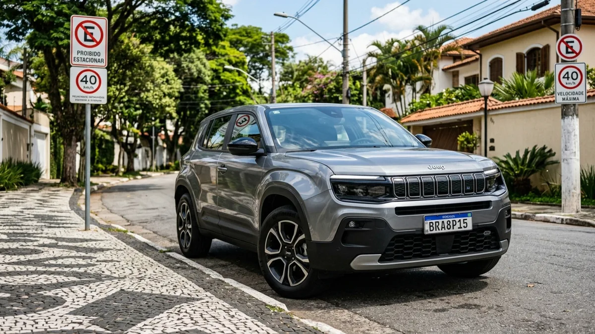 SUV híbrido parte de R$ 114.990, soma mais de 20 polegadas em telas e encara 221 mm de vão livre