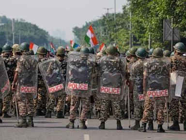 India's opposition parties march to top court as protests over voter lists escalate