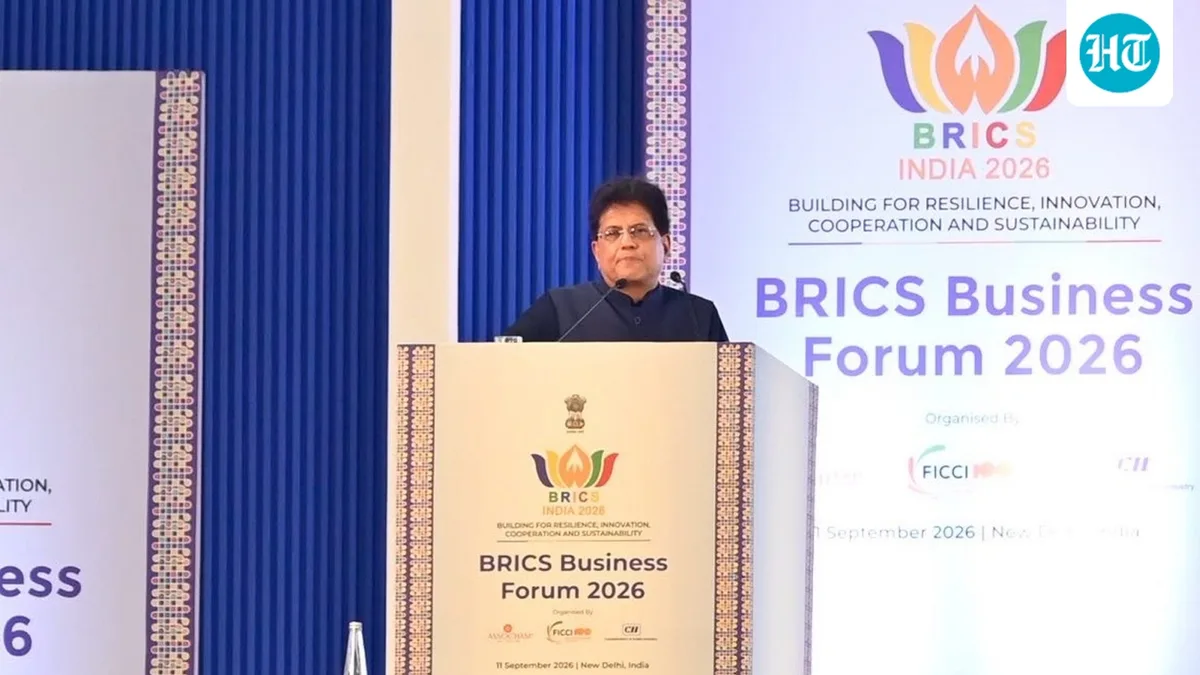 Piyush Goyal urges BRICS members to link payment systems in push for UPI