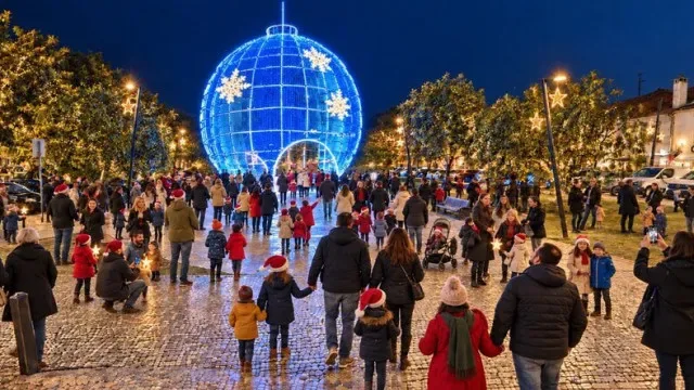 Albergaria vai ter maior bola de Natal do país (aluguer custa 150 mil €)