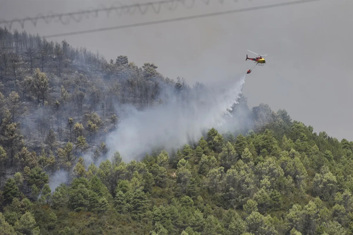 La jueza mantiene la libertad provisional para el investigado por el incendio de Riglos (Huesca)