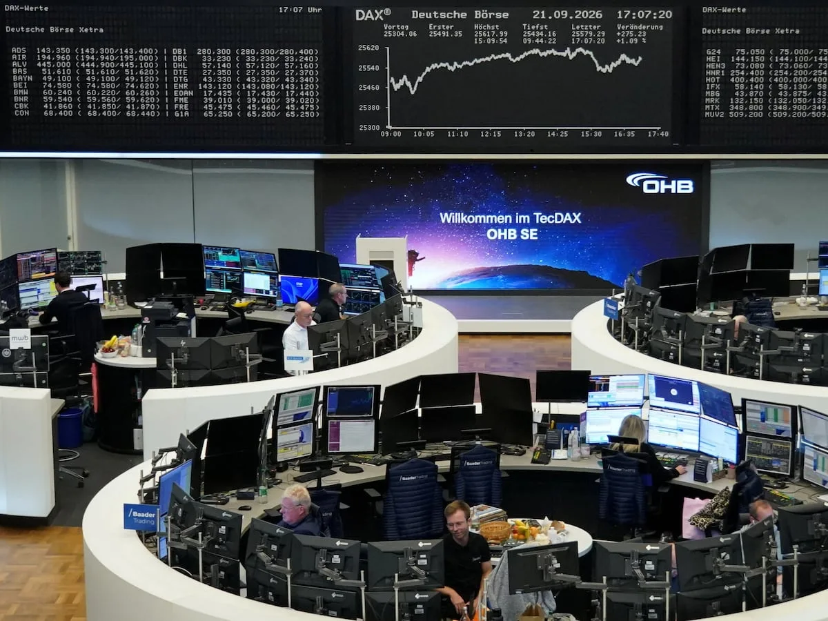 Stocks rally on renewed AI optimism, while oil dips below $100