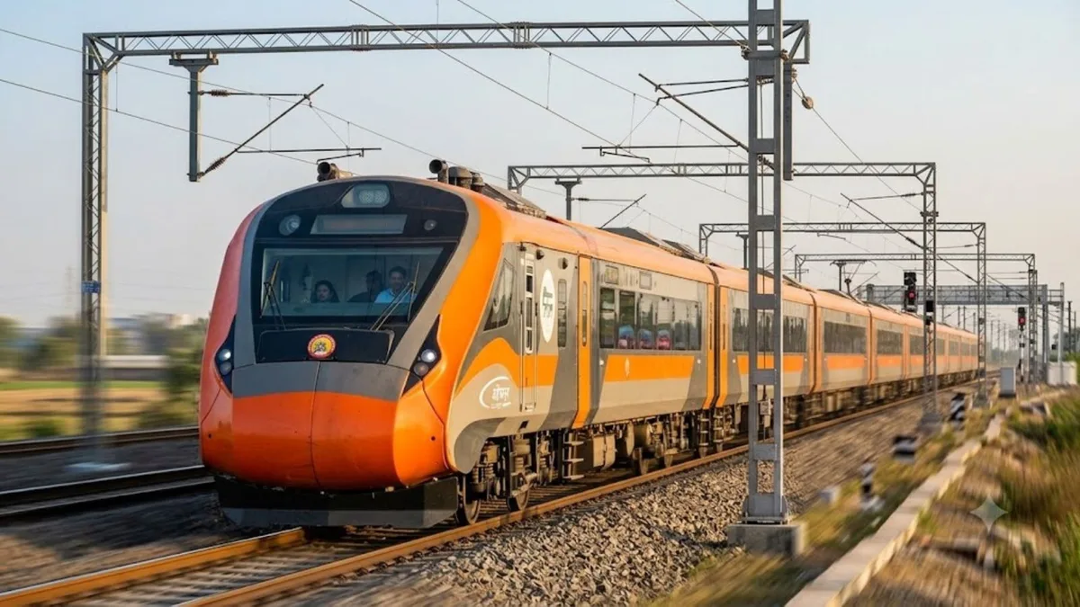 Rail electrification upgrade across 596 track km to support Vande Bharat, 160 kmph trains on Delhi-Mumbai route